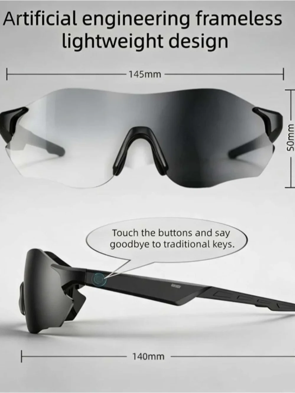 Smart Bluetooth Audio Sunglasses